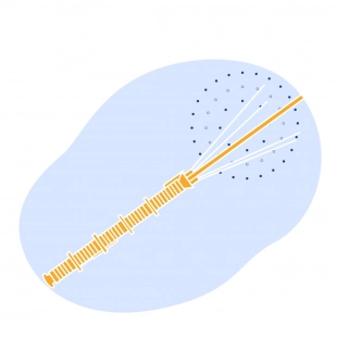 Молниеотвод граненый конический МОГК 26