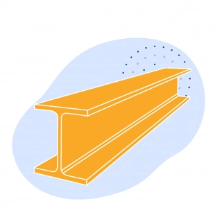 Балка специальная 70Б3 С255 ГОСТ 19425-74