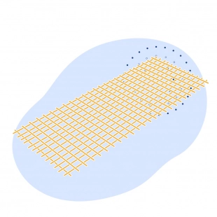 Сетка стальная кладочная тип 5 150x150 мм Вр1 ГОСТ 23279-2012