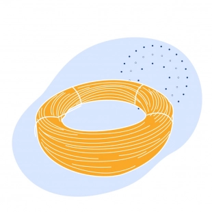 Канат закрытый подъемный 22 мм ГОСТ 10506-76