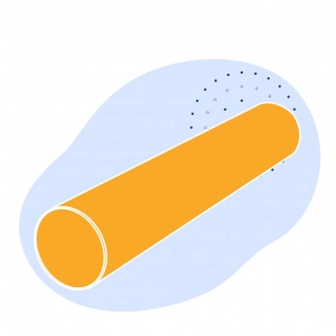 Свинцовая труба 45 мм С2 ГОСТ 167-2018