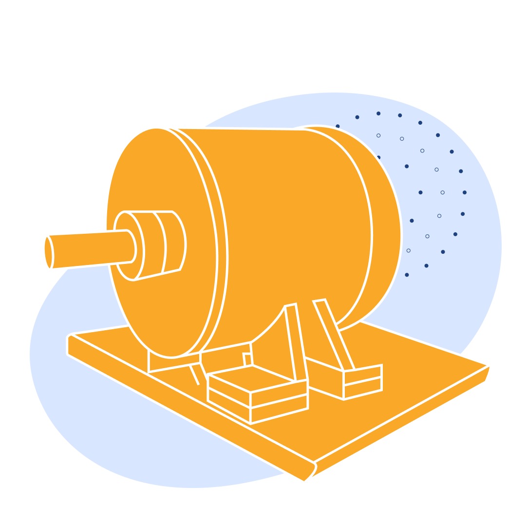 Двигатель буровой установки BS404 450 кВт 400 В