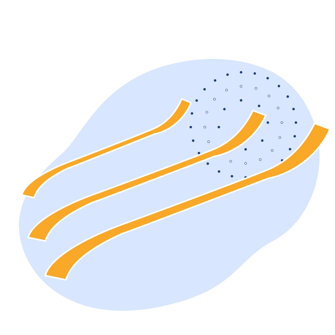 Шпатель металлический с изогнутыми концами 130х11 мм