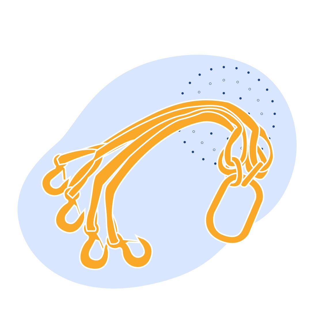 Строп текстильный 4СТ 4 м 2.5 т