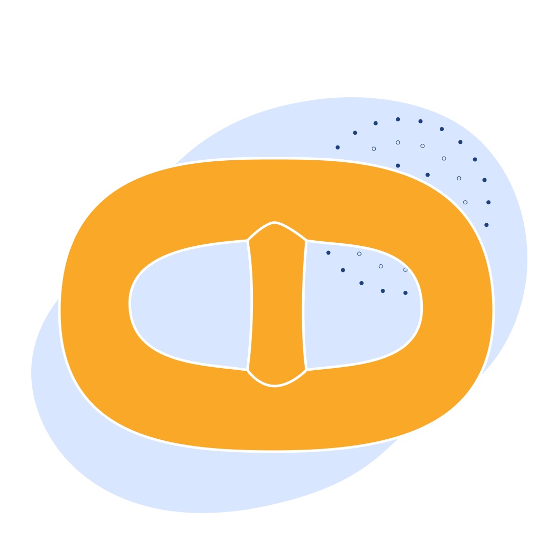 Якорное звено увеличенное с распоркой ГОСТ 228-79 14x84x56x50 мм