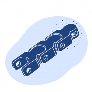 Бипланарная цепь MD 1701 TAB R 50x2.05x150 мм