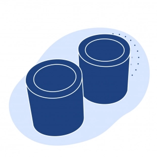 Капролоновая втулка 490х1400 мм черная ПА 6-МДМ