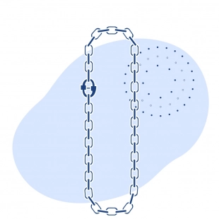 Строп цепной УСЦ 4 м 25 т