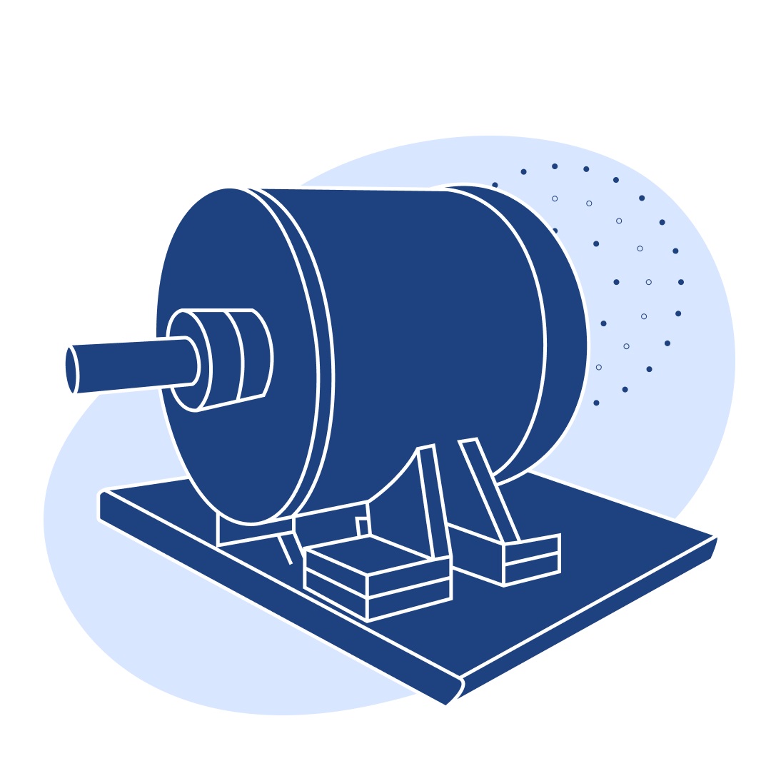 Двигатель буровой установки BS404 450 кВт 400 В